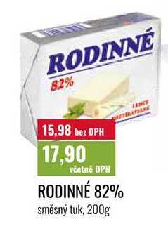 RODINNÉ 82% 200g  