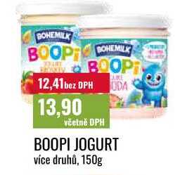 BOOPI JOGURT více druhů, 150g 