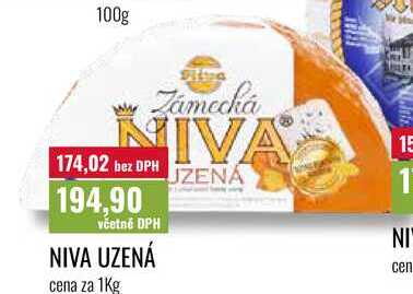 NIVA UZENÁ cena za 1Kg