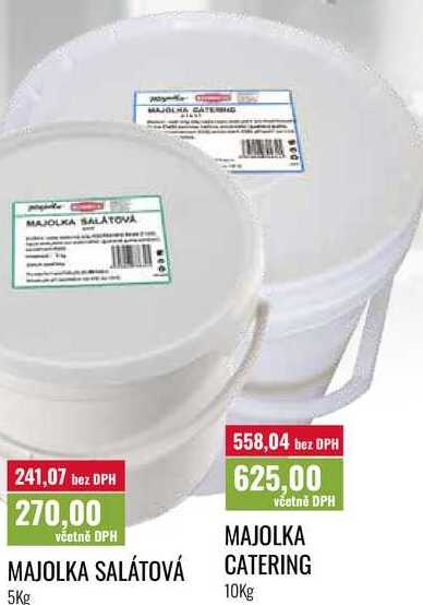 MAJOLKA CATERING 10Kg