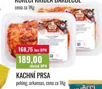 KACHNÍ PRSA cena za 1Kg 
