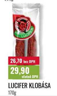 LUCIFER KLOBÁSA 170g