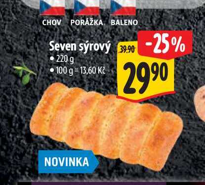 Seven sýrový 220 g