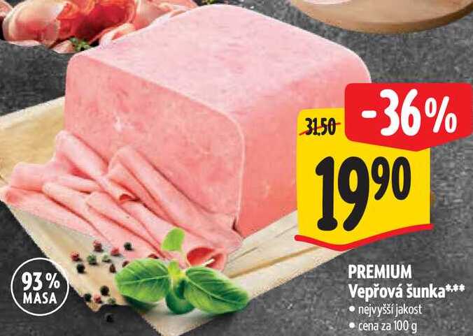 PREMIUM Vepřová šunka 100 g