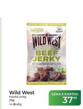 Wild West hovězí jerky 25g