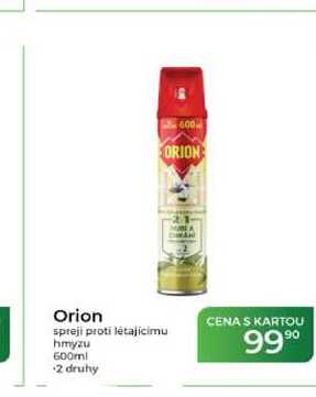 Orion spreji proti létajícímu hmyzu