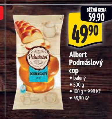 Albert Podmáslový cop 500 g