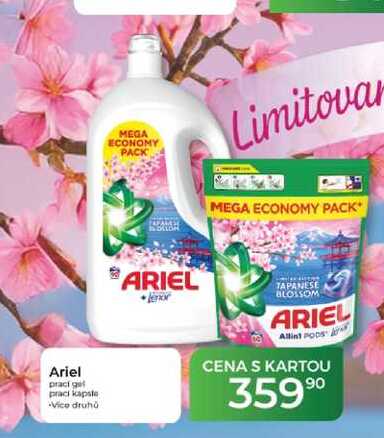 Ariel prací gel prací kapsle Tamda Foods