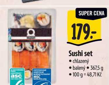 Sushi set 367,5 g