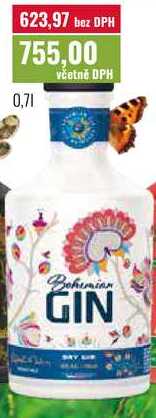 Bohemian GIN 0,7l