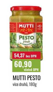 MUTTI PESTO 180g