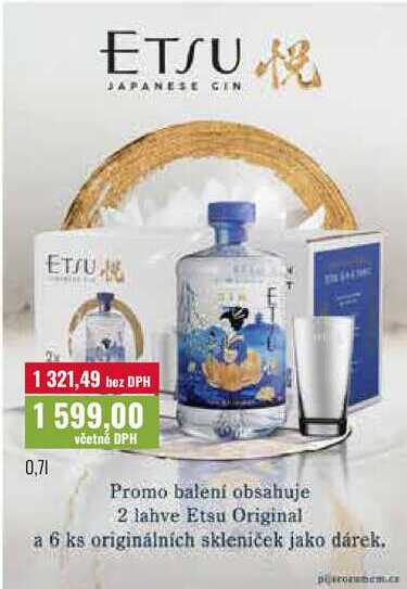 ETSU JAPANESE GIN 0,7l