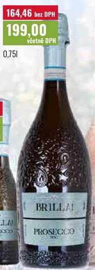 BRILLA PROSECCO 0,75l