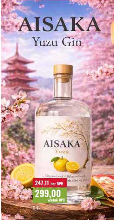 AISAKA Yuzu Gin 0,7l