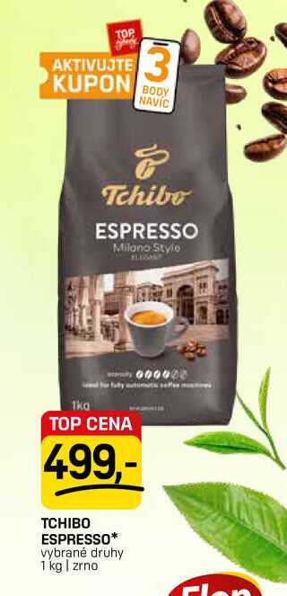 TCHIBO ESPRESSO* vybrané druhy 1 kg | zrno