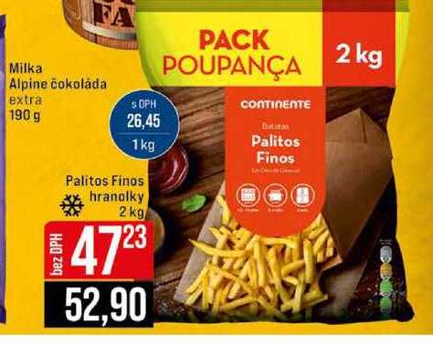 Palitos Finos hranolky 2 kg