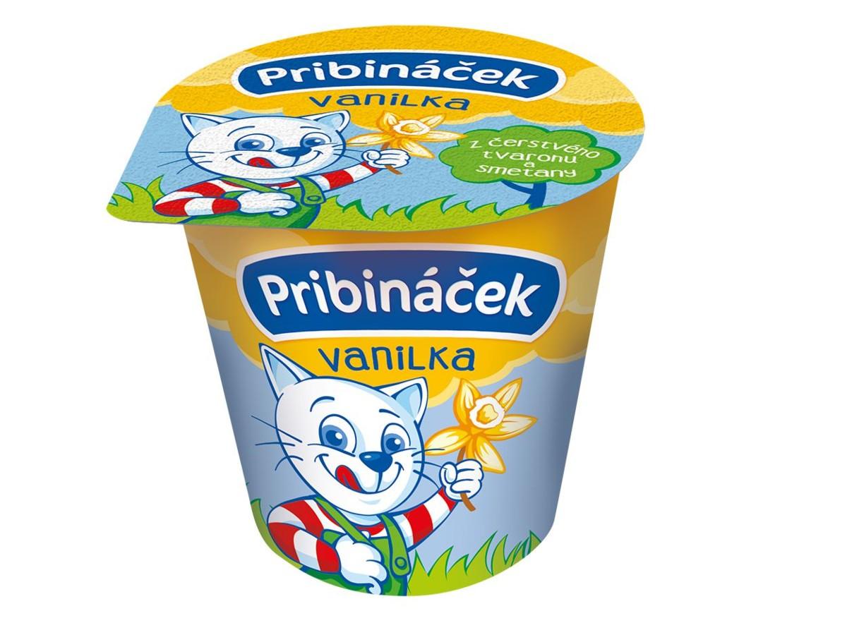Pribináček 125g, vybrané druhy