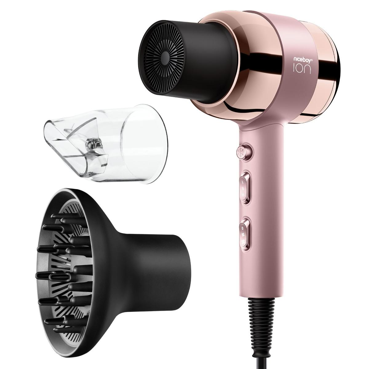 Vysoušeč vlasů AirSonic PRO Pink, 1 KS