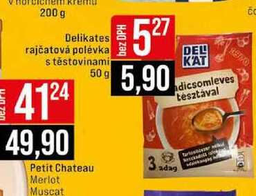 Delikates rajčatová polévka s těstovinami 50 g