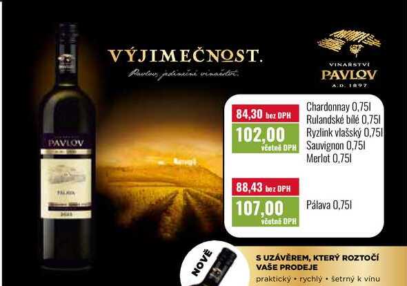 VINAŘSTVÍ PAVLOV 0,75l