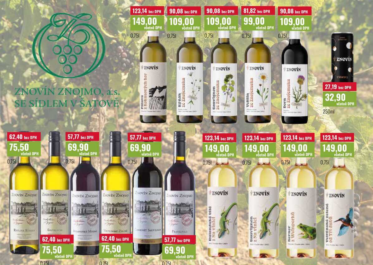 ZNOVÍN ZNOJMO 0,75l