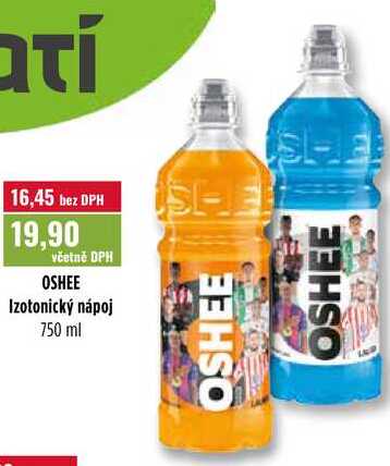 OSHEE Izotonický nápoj 750 ml