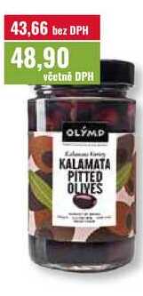 OLYMP olivy bez pecky Kalamata 320 g