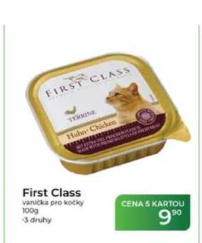 First Class vanička pro kočky 100g