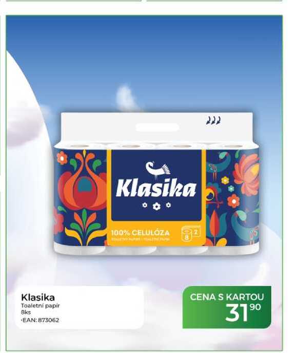 Klasika Toaletní papír 8ks Tamda Foods