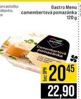 Gastro Menu camembertová pomazánka ce 120 g