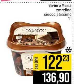Siviero Maria zmrzlina cioccolatissimo 1l