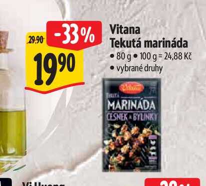 Vitana Tekutá marináda 80 g