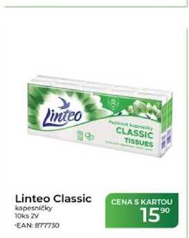 Linteo Classic kapesníčky 10ks Tamda Foods