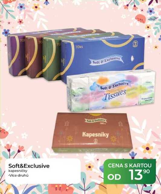 Soft&Exclusive kapesníčky Tamda Foods