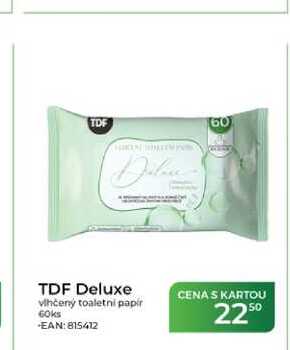 TDF Deluxe vlhčený toaletní papír 60ks Tamda Foods