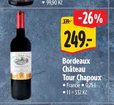   Bordeaux Château Tour Chapoux 0,75 l