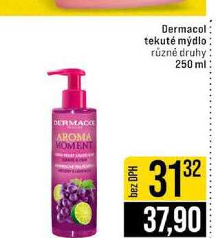 Dermacol tekuté mýdlo různé druhy 250 ml