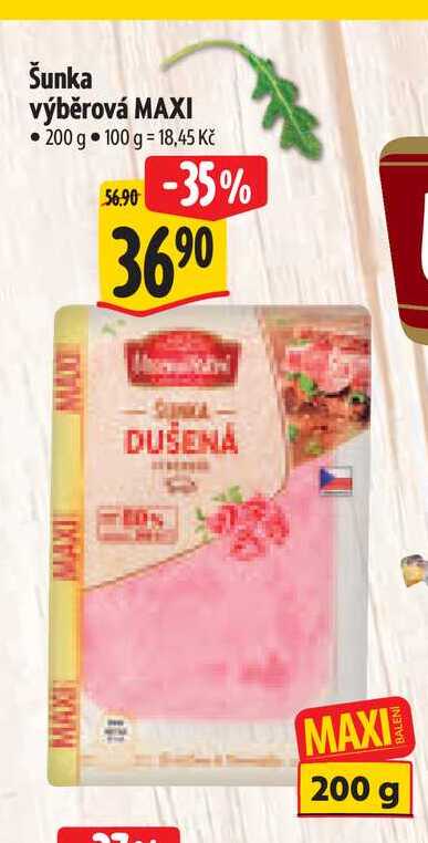 Šunka výběrová MAXI 200 g