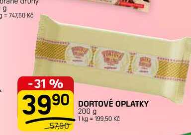 DORTOVÉ OPLATKY 200 g