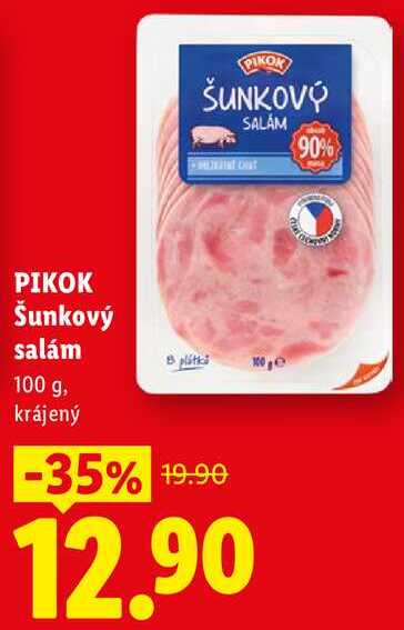 PIKOK Šunkový salám, 100 g