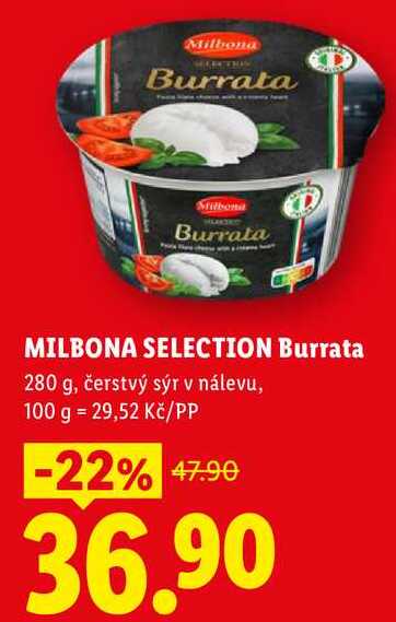 MILBONA SELECTION Burrata, 280 g