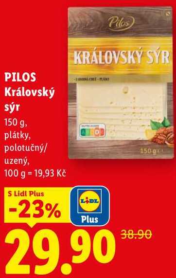 PILOS Královský sýr, 150 g