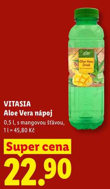 VITASIA Aloe Vera nápoj, 0,5 l