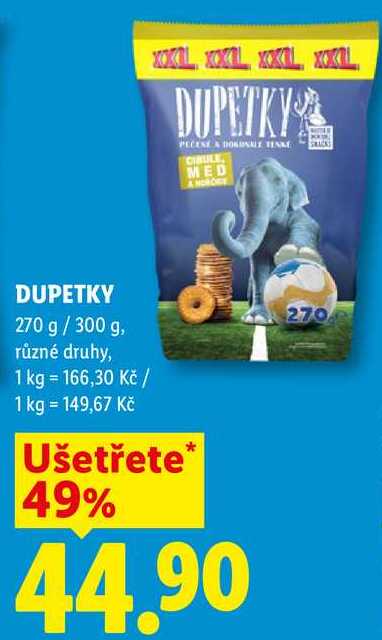 DUPETKY, 270 g/300 g