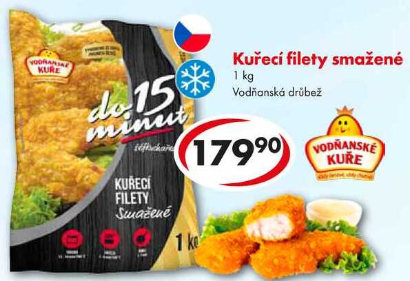 Kuřecí filety smažené, 1 kg