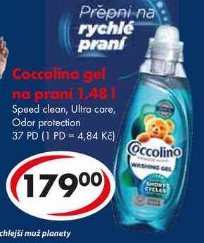 Coccolino gel na praní 1,48 l/37 PD CBA