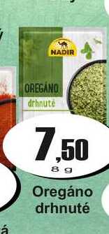 Oregáno drhnuté