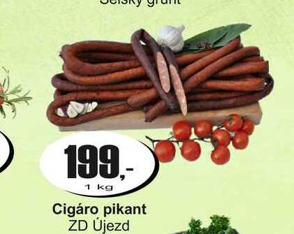 Cigáro pikant ZD Újezd 