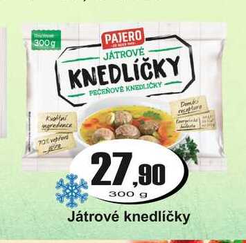 Játrové knedlíčky 300g