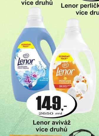 Lenor aviváž 2650ml Adam Velkoobchod